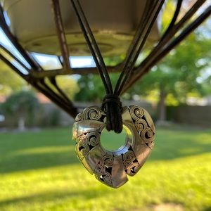 Brighton Heart black cord Necklace